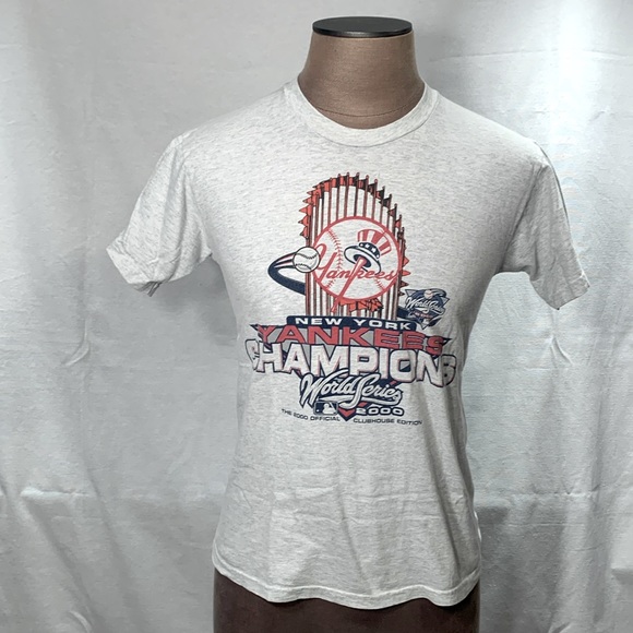 Vintage 2000s Yankees Championship T-Shirt Size Medium - Picture 2 of 6